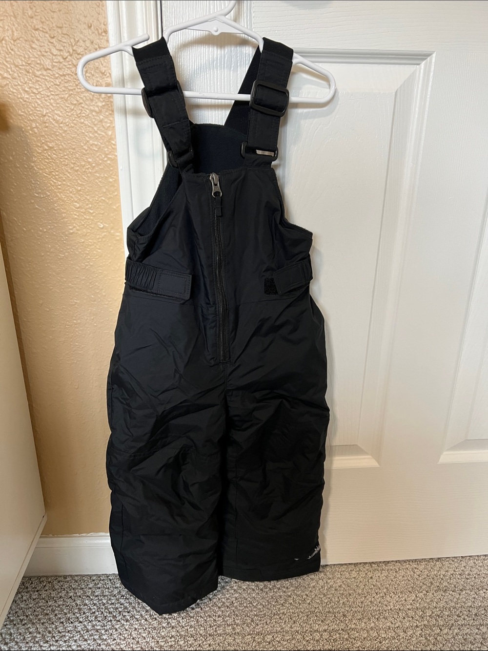 3T Black Insulated Snow Bib Pants